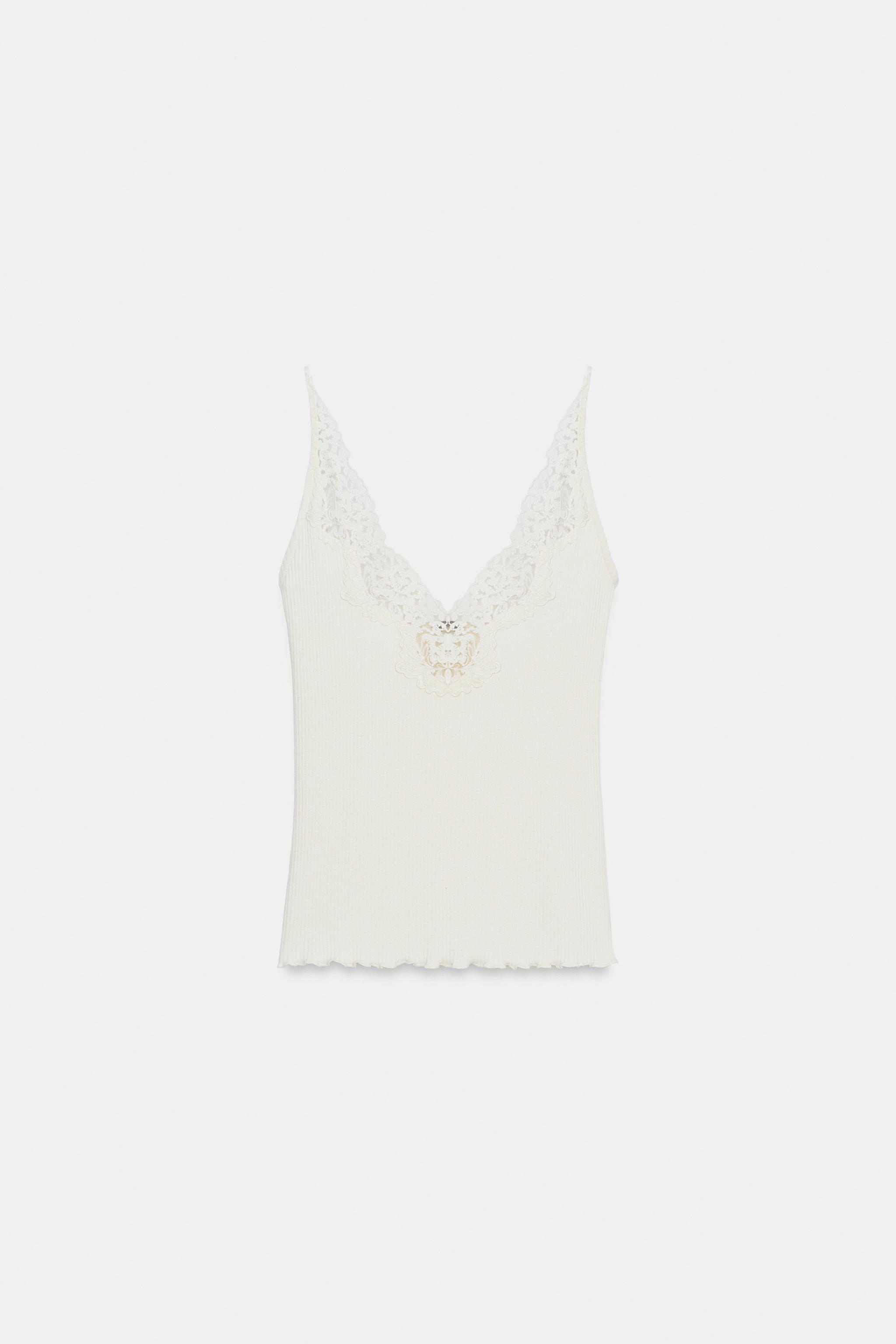 LACE RIB TOP